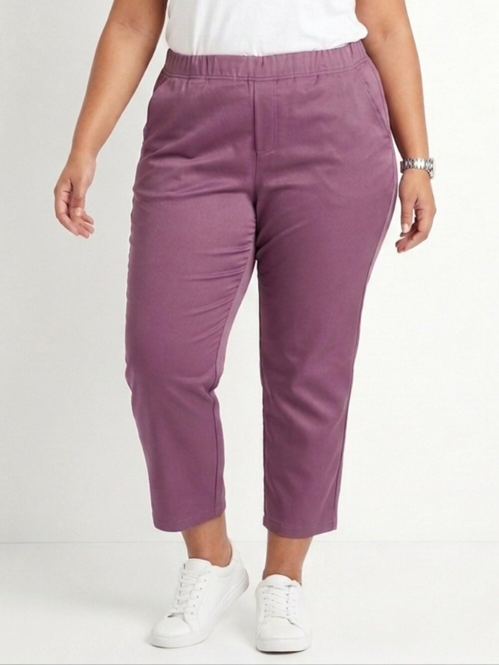 32 Degree Heat NWT Purple Pull On Trouser Pant Women's Size XXL